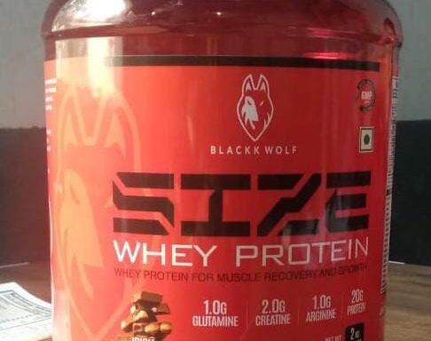 Blackkwolf Size Whey Protein